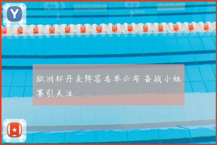 欧洲杯丹麦阵容名单公布 备战小组赛引关注